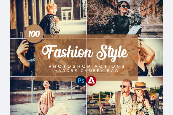 Download Fashion Style Photoshop Actions - Photos Collection