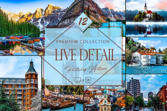 Download 12 Photoshop Actions, Live Detail Ps - Photos Collection