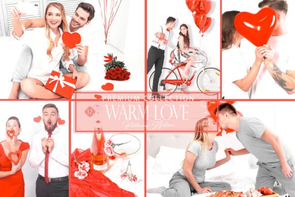 Download 12 Photoshop Actions, Warm Love Ps - Photos Collection