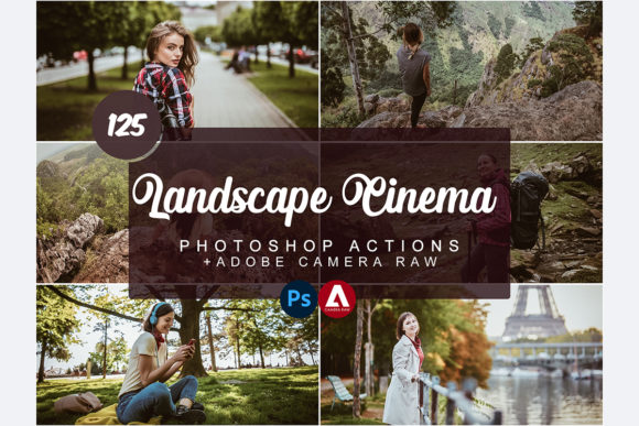 Download Landscape Cinema Photoshop Actions - Photos Collection