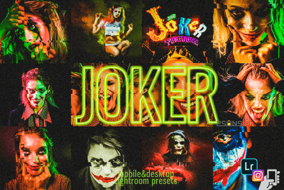 Download 9 Joker and&nbsp;Halloween Presets&nbsp; - Premium Resources