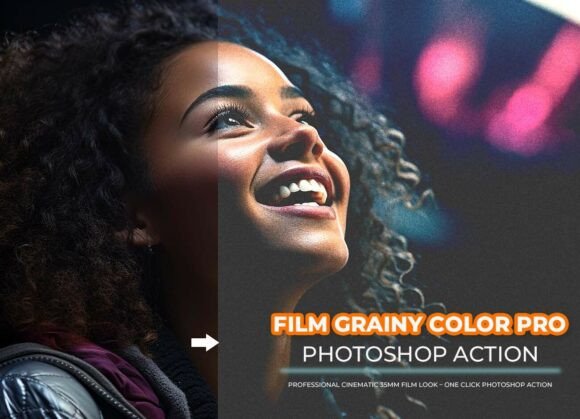Download Film Grainy Color Pro Photoshop Action - Photos Collection