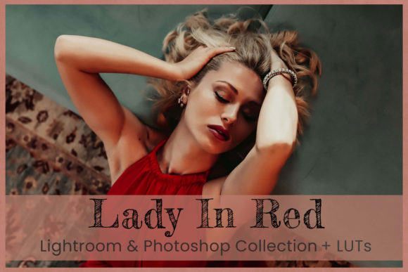 Download Lady in Red Lightroom Photoshop LUT - Photos Collection
