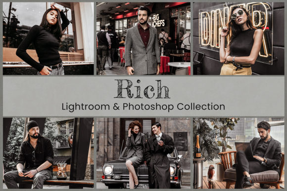 Download 10 Photoshop Actions ACR  LUT Neo Rich - Photos Collection