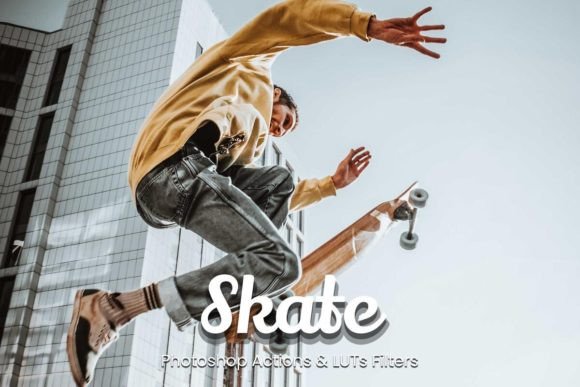 Download 30 Skate Photoshop Actions &amp; Video LUTs - Photos Collection