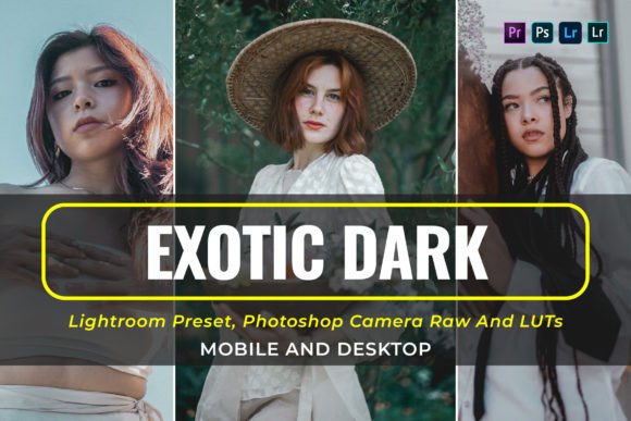 Download 10 Exotic Dark Presets and Luts - Dark presets Collection