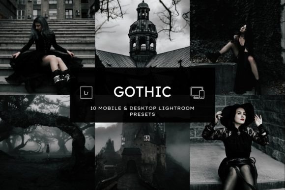 Download 10 Dark Gothic Lightroom Presets - Premium Bundle