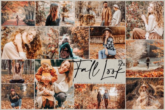 Download 10 Fall Look Photoshop Actions - Photos Collection